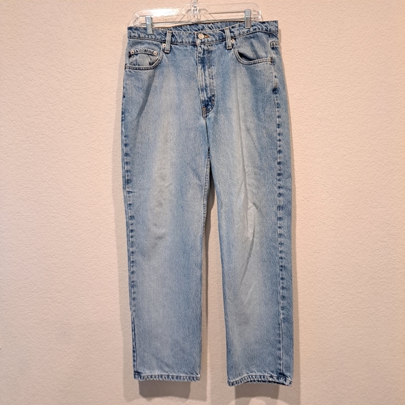 Ralph Lauren Classic denim jeans high rise vintage 100% cotton size 34×30 - Picture 6 of 12